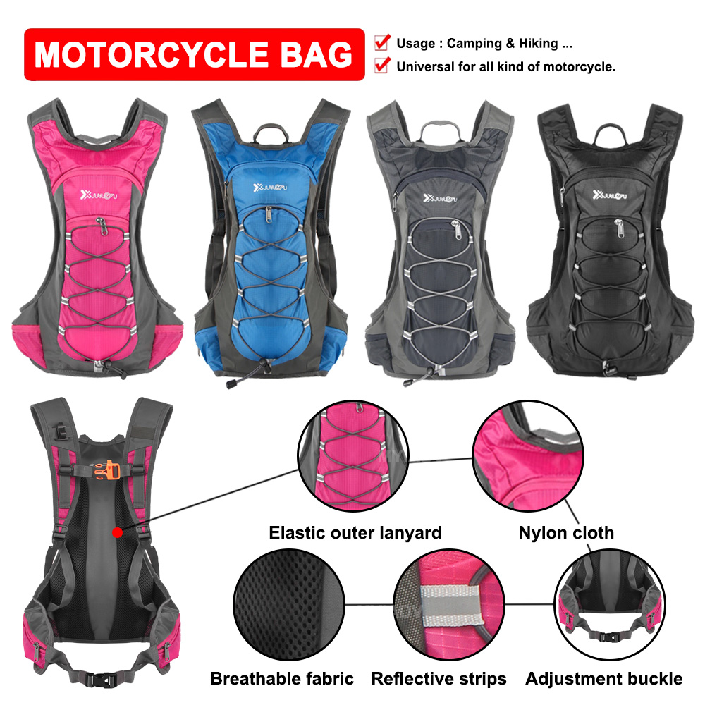 Cycling Commute Backpack - Ransel Sepeda Motor Ransel Penyimpanan Perjalanan