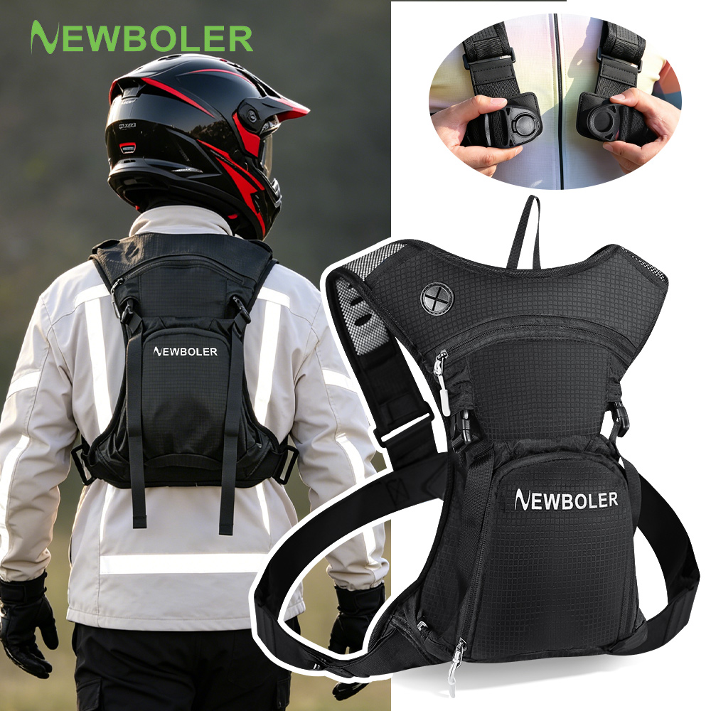 Cycling Commute Backpack - NEWBOLER 8L Paket Hidrasi Sepeda Motor