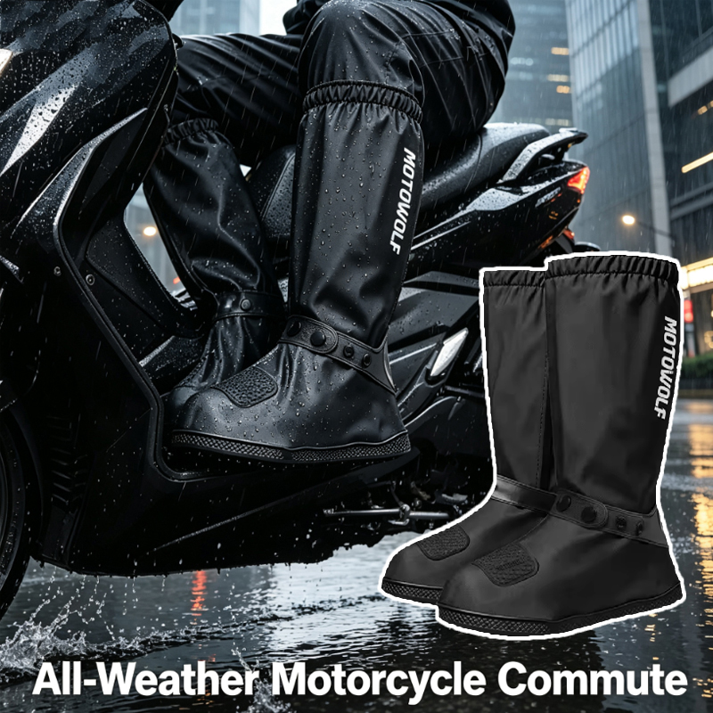 Cycling Commute Rain - Sarung Sepatu Anti Air untuk Perjalanan