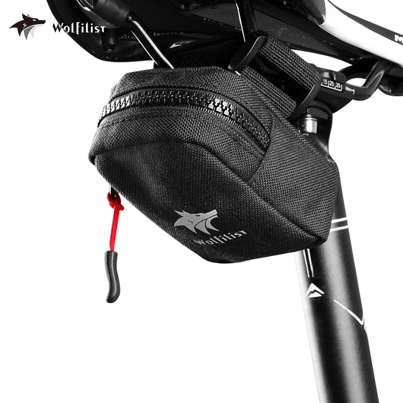 Cycling Journey - WOLFILIST tas kursi sepeda, kantung pelana