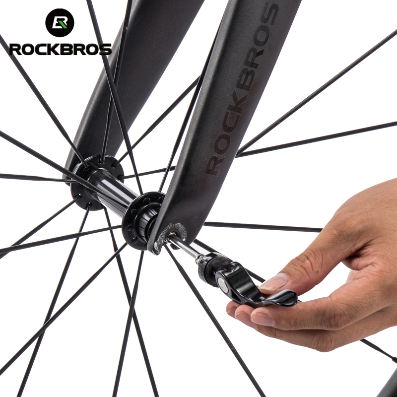 Dynamo Hub Front - ROCKBROS tusuk Hub roda sepeda, AS