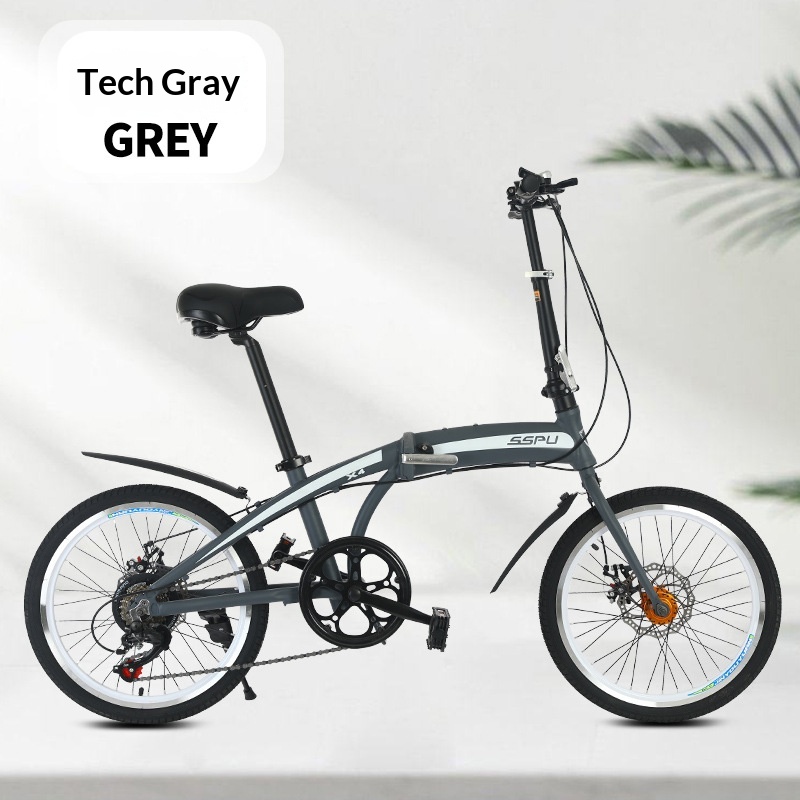 Commuter Biking - Sepeda Lipat 20 Inci Aluminium Alloy