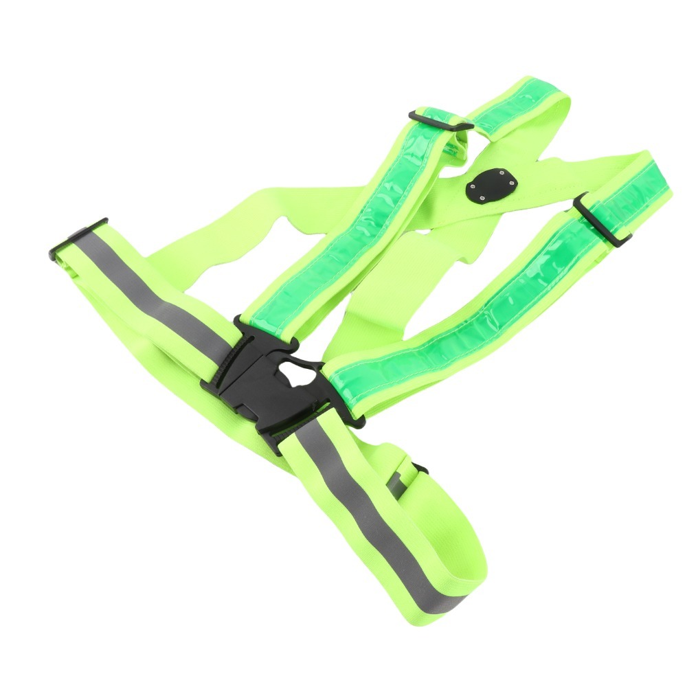 Reflective Vest Cycling - Rompi Keselamatan LED Poliester Baru Warna