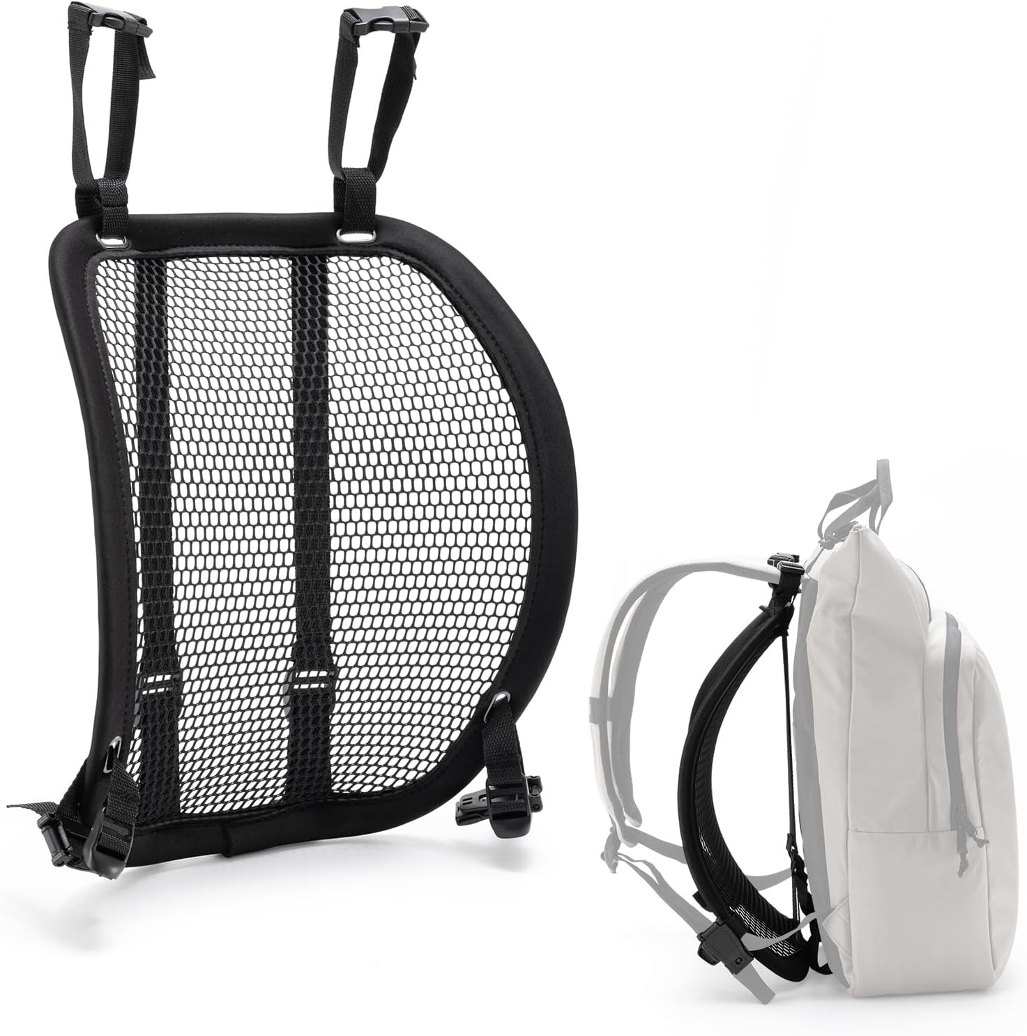 Cycling Commute Backpack - Ransel Ventilasi Ringan dengan Jaring Spacer,