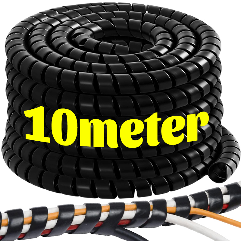 Cable Lock Flexible - Pelindung Kabel Spiral Fleksibel Pembungkus Kabel