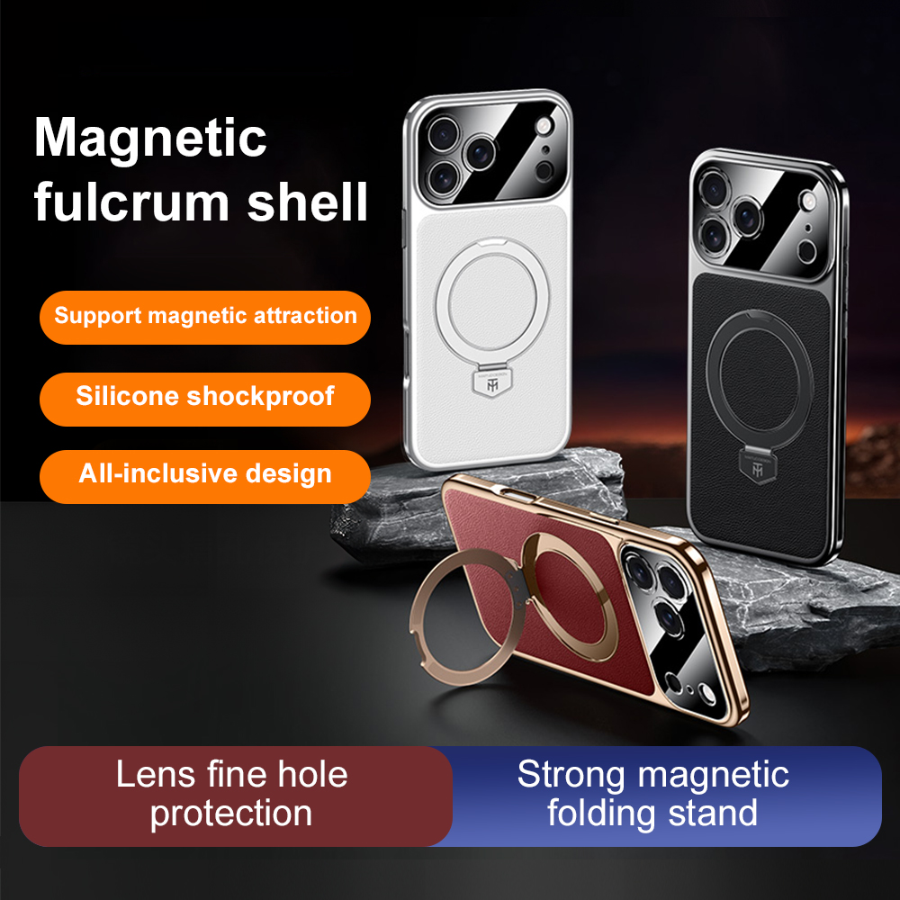 Kickstand Adjustable - Casing Ponsel Magnetik Untuk Apple iPhone