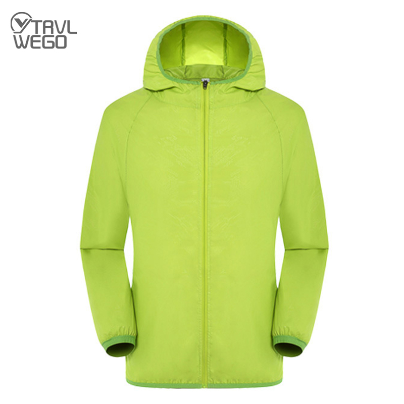 Cycling Rain Jacket Commute - TRVLWEGO Jaket Olahraga Sepeda Hiking Camping
