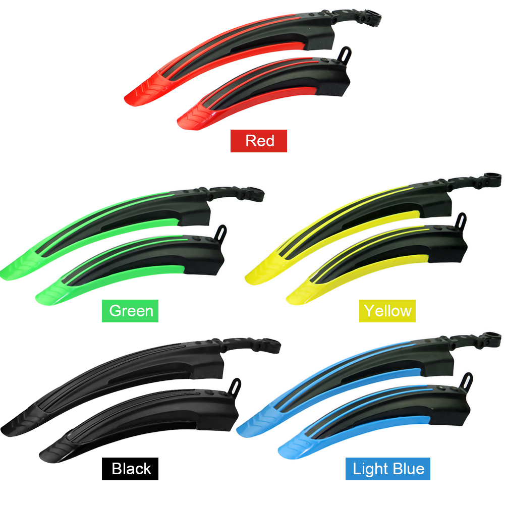 Fender Mudguard Set - 2 buah peralatan bersepeda sayap spatbor