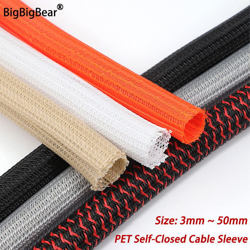 Cable Lock Flexible - Selubung Kabel PET 3/5/10m, Tertutup Sendiri,