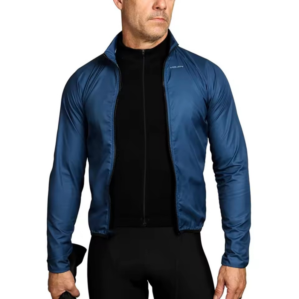 Cycling Rain Jacket Commute - VOLER Kaus Lengan Panjang Pria Tahan