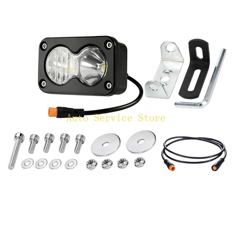 Lampu Depan Sepeda Tahan Cuaca - Waterproof Cycling Commute ulasan dan harga