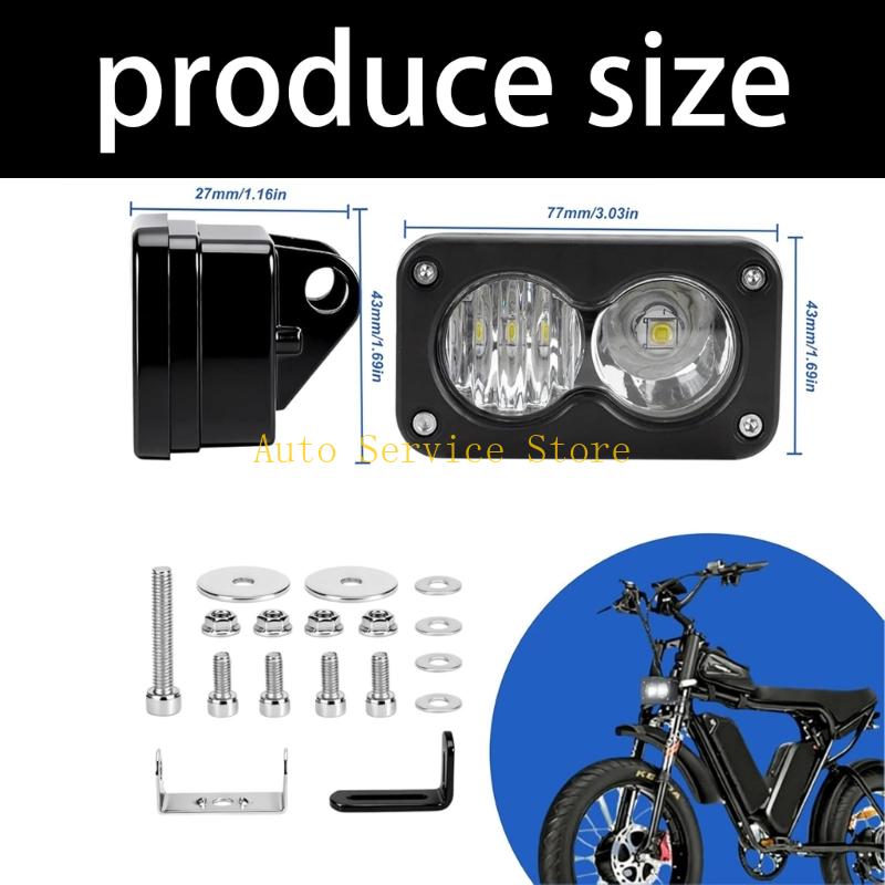 Lampu Depan Sepeda Tahan Cuaca - Waterproof Cycling Commute ulasan dan harga