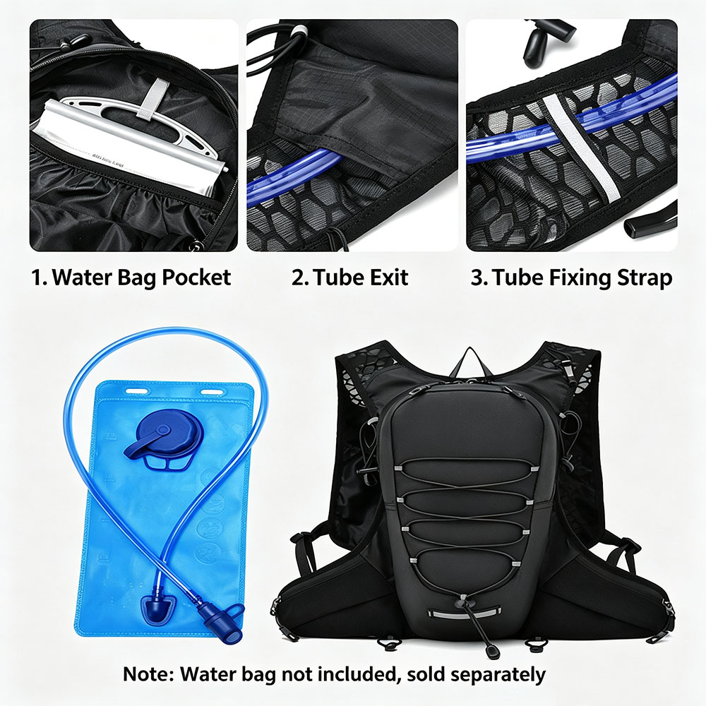 Ransel Lari Hidrasi Ringan Tah - Reflective Vest Cycling ulasan dan harga