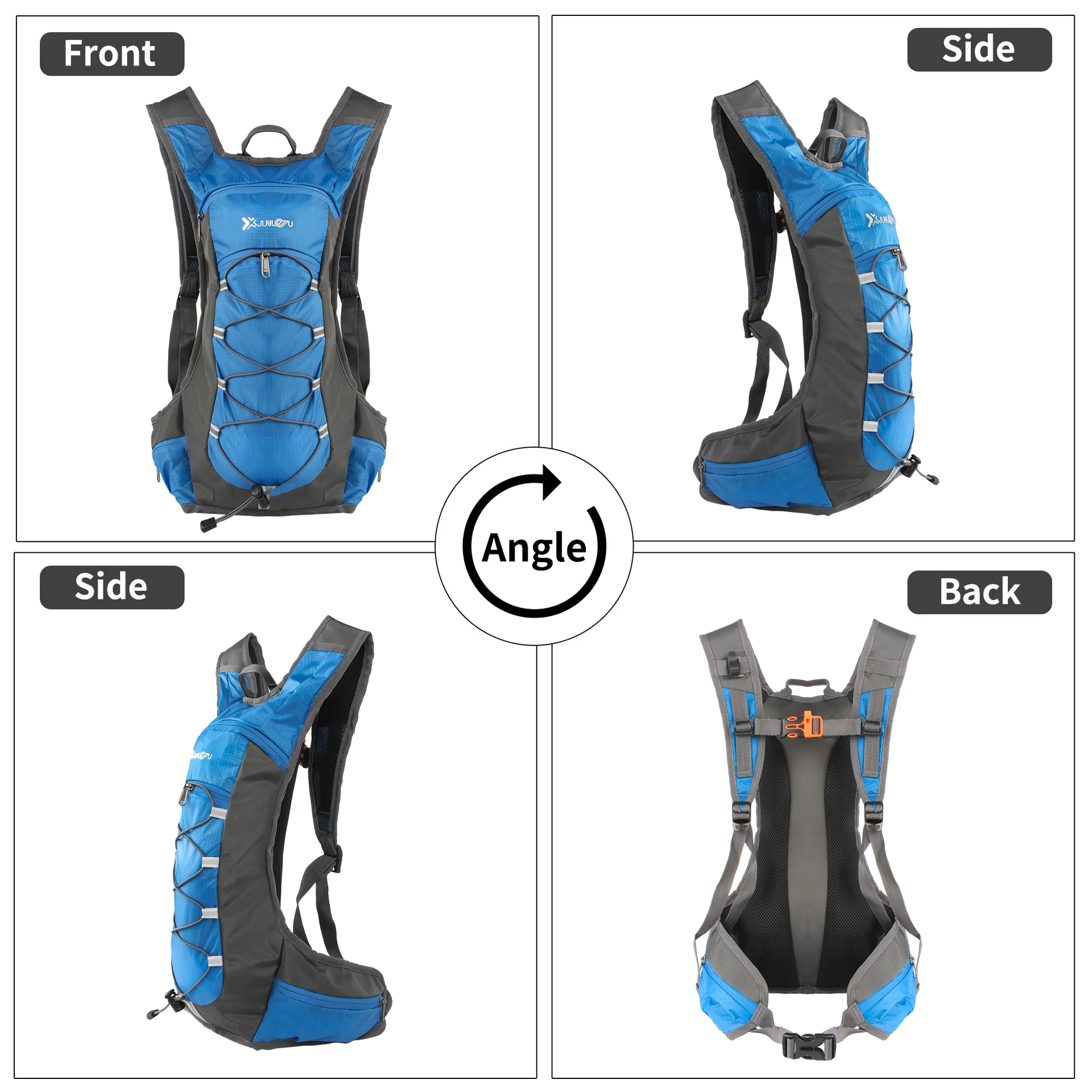 Ransel Sepeda Motor Ransel Pen - Cycling Commute Backpack ulasan dan harga