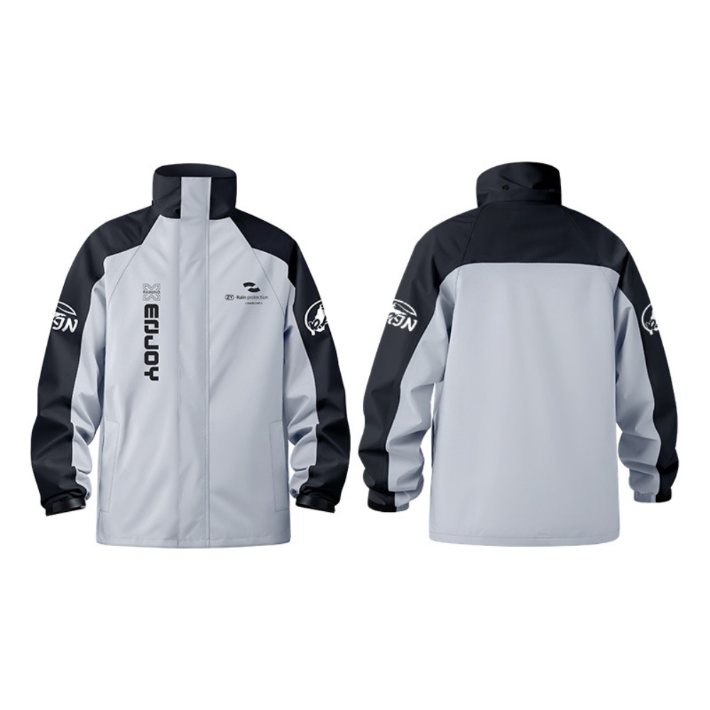 Setelan Jas Hujan Sepeda Motor - Cycling Rain Jacket Commute ulasan dan harga