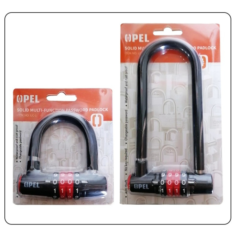 185mm/173mm/50mm Gembok U Bent - Cable Lock Flexible ulasan dan harga