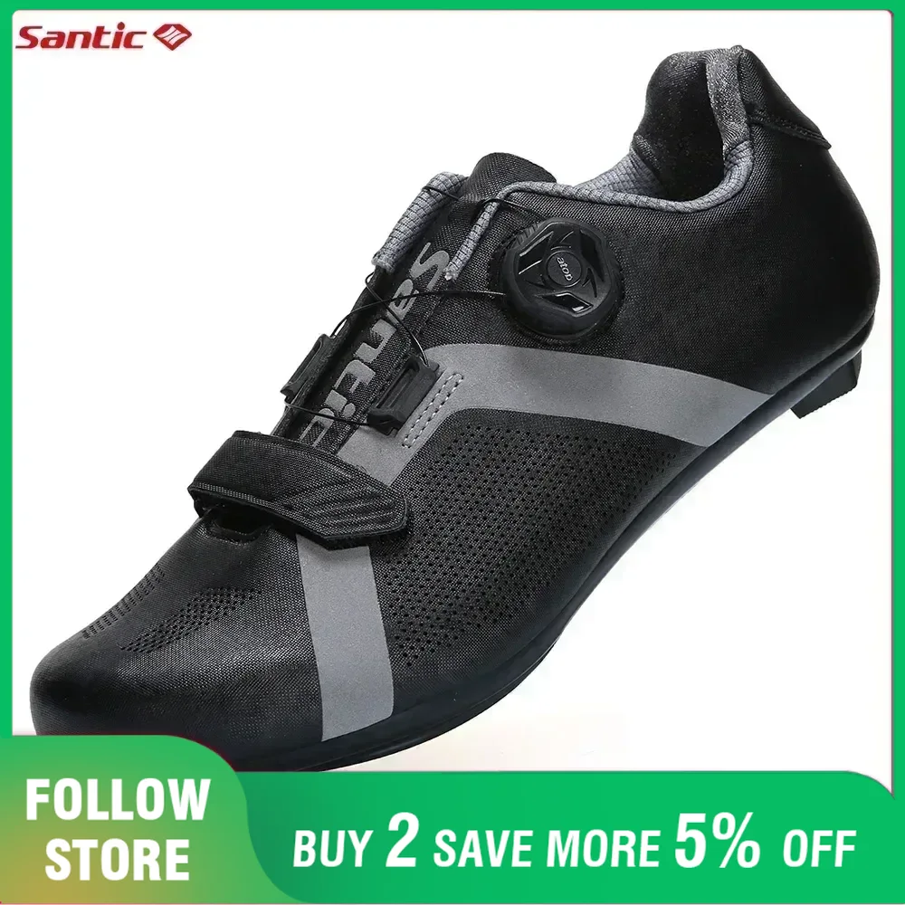 Santic sepatu bersepeda pria d - Cycling Commuter Shoes ulasan dan harga