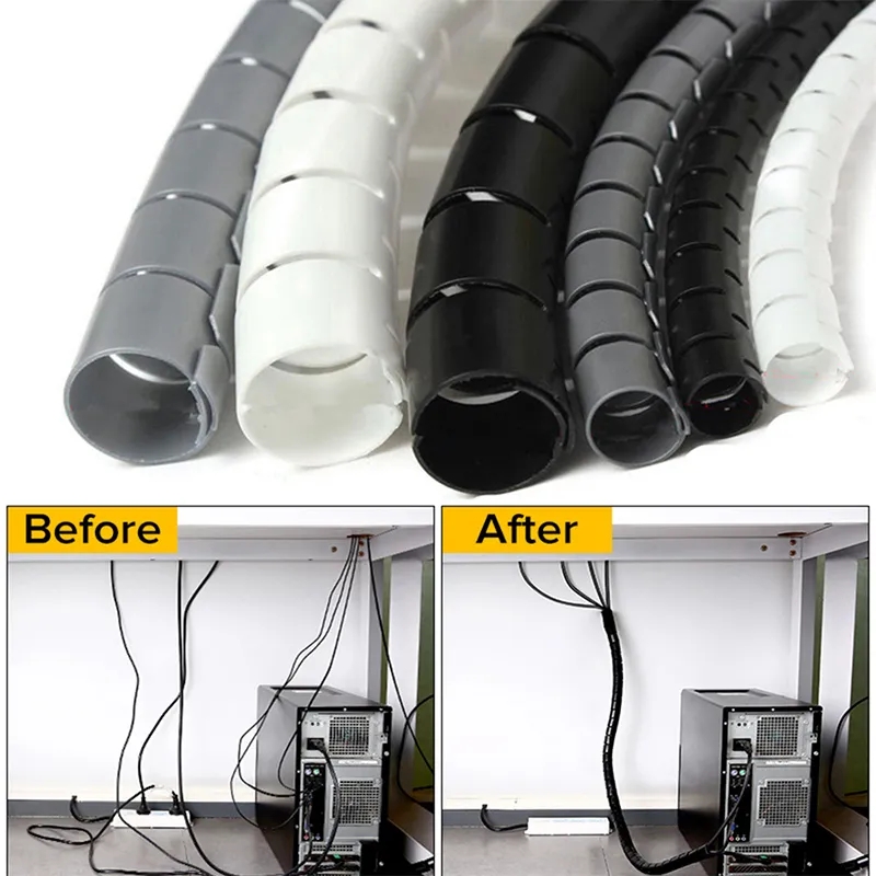 Klip Organizer kabel Spiral fl - Cable Lock Flexible ulasan dan harga
