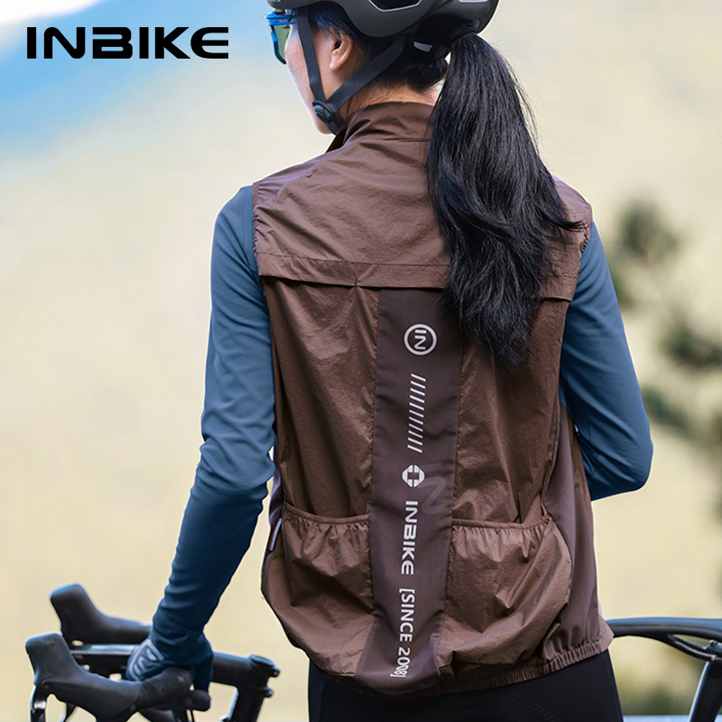 INBIKE rompi bersepeda wanita, - Cycling Rain Jacket Commute ulasan dan harga