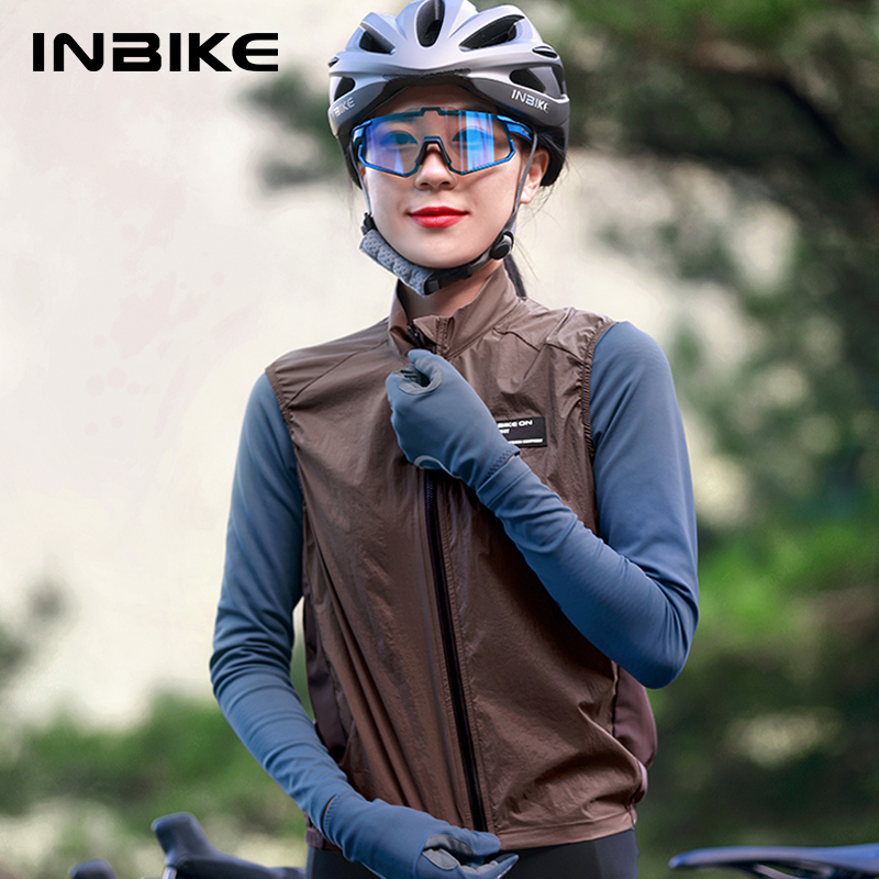 INBIKE rompi bersepeda wanita, - Cycling Rain Jacket Commute ulasan dan harga