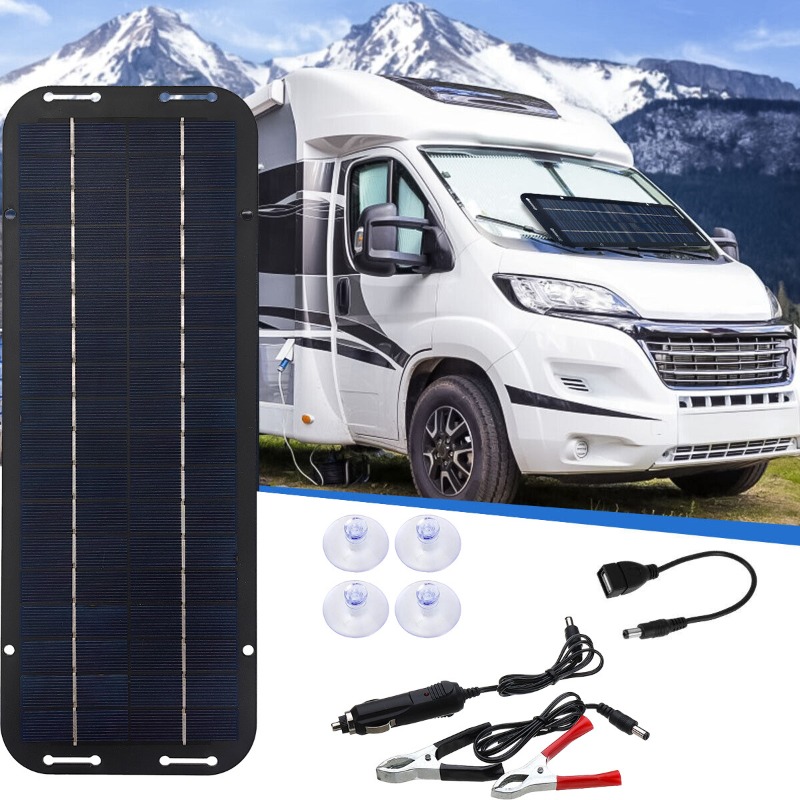 Kit Panel Surya 12V IP65 Tahan - Usb Charger Dynamo ulasan dan harga