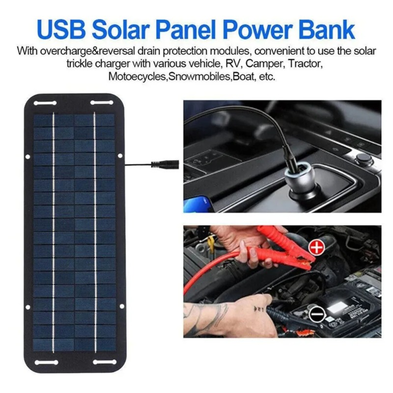 Kit Panel Surya 12V IP65 Tahan - Usb Charger Dynamo ulasan dan harga