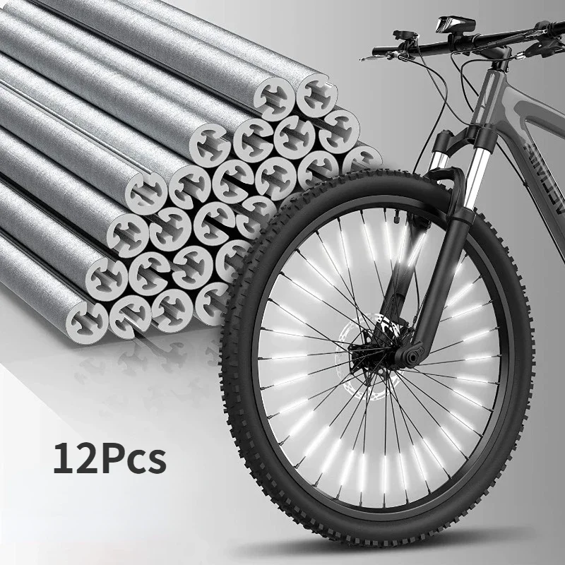 12 Buah/Set Klip Dudukan Refle - Spoke Reflector Set ulasan dan harga