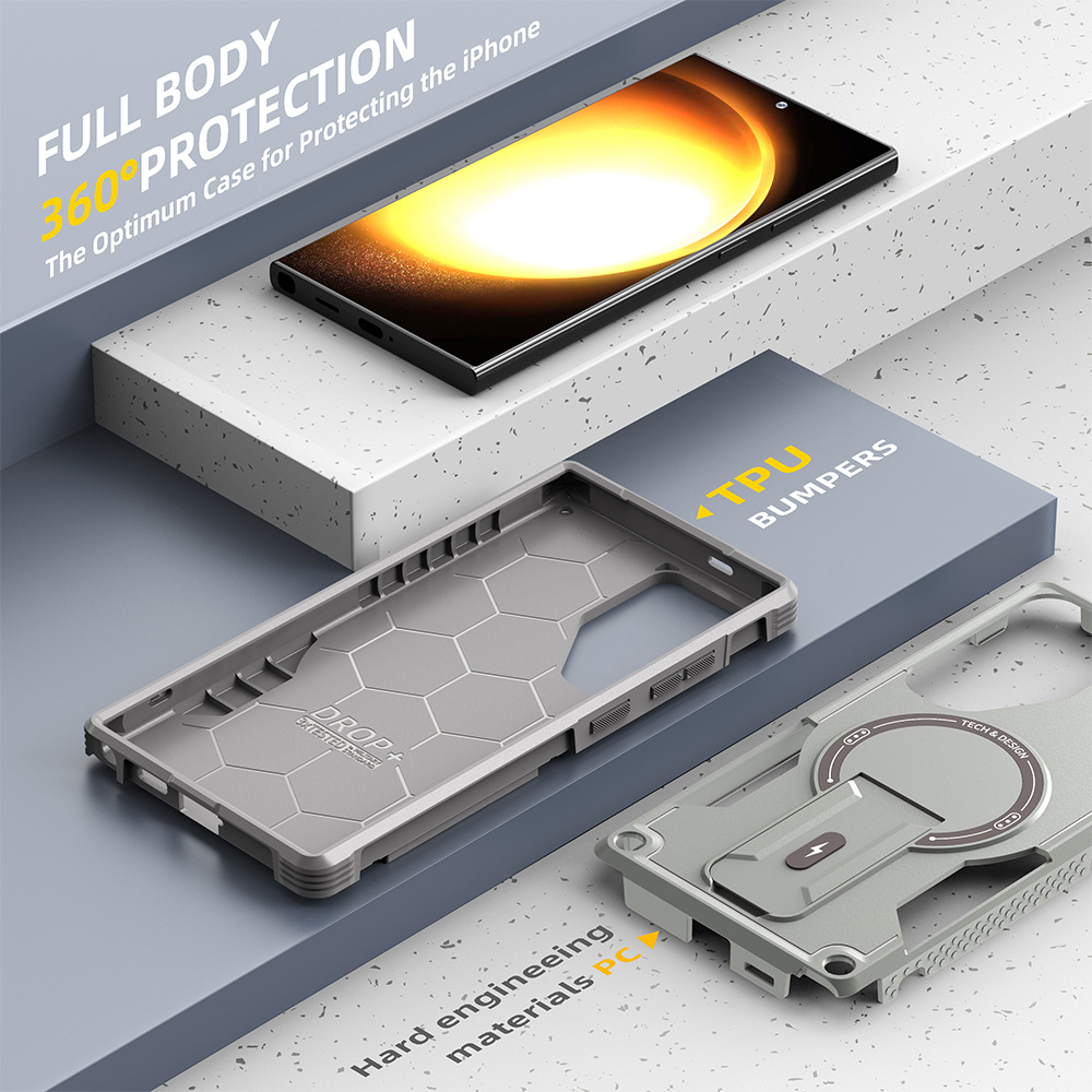 Casing Magnetik Untuk Samsung  - Kickstand Adjustable ulasan dan harga