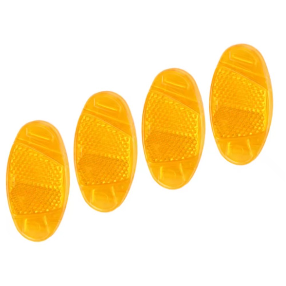 4 Buah/Set Lampu Jeruji Sepeda - Spoke Reflector Set ulasan dan harga