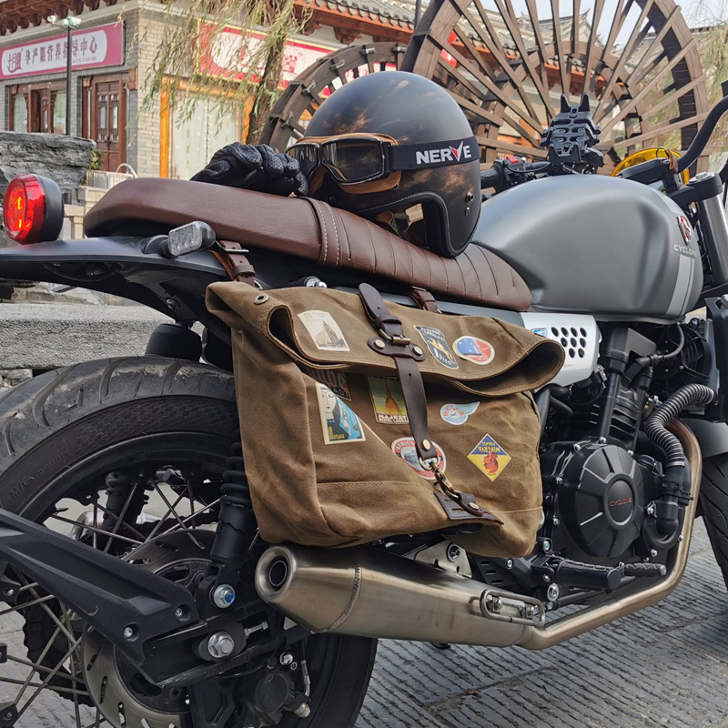 Tas koper sepeda motor Univers - Cycling Journey ulasan dan harga