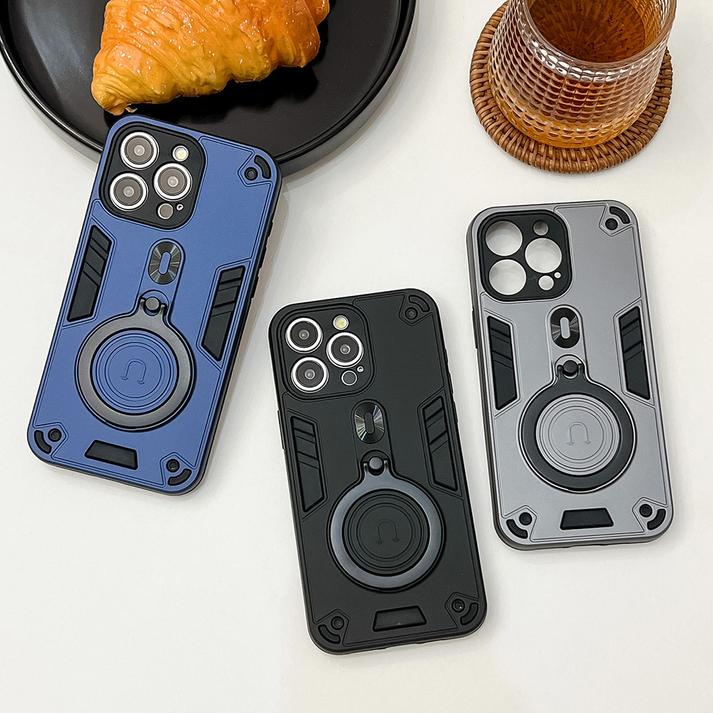 Casing Ponsel dengan Cincin Ma - Kickstand Adjustable ulasan dan harga