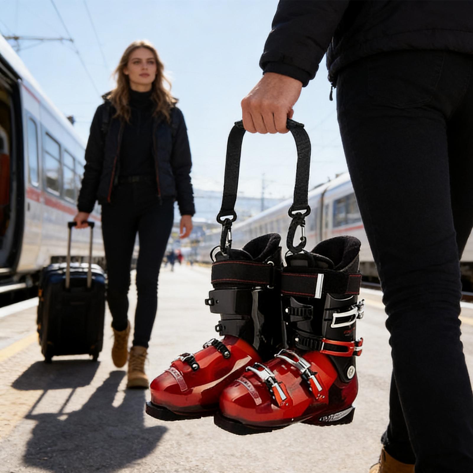 Tali Sepatu Ski Perlengkapan T - Cycling Commuting ulasan dan harga