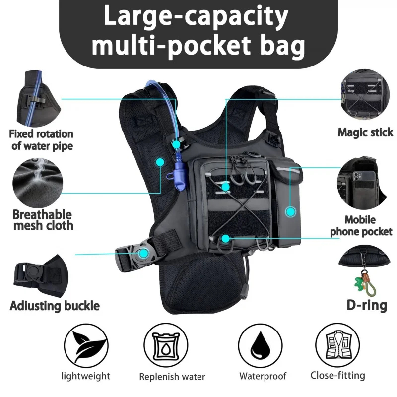 ​ Tas Dada Taktis Berkualitas  - Reflective Vest Cycling ulasan dan harga