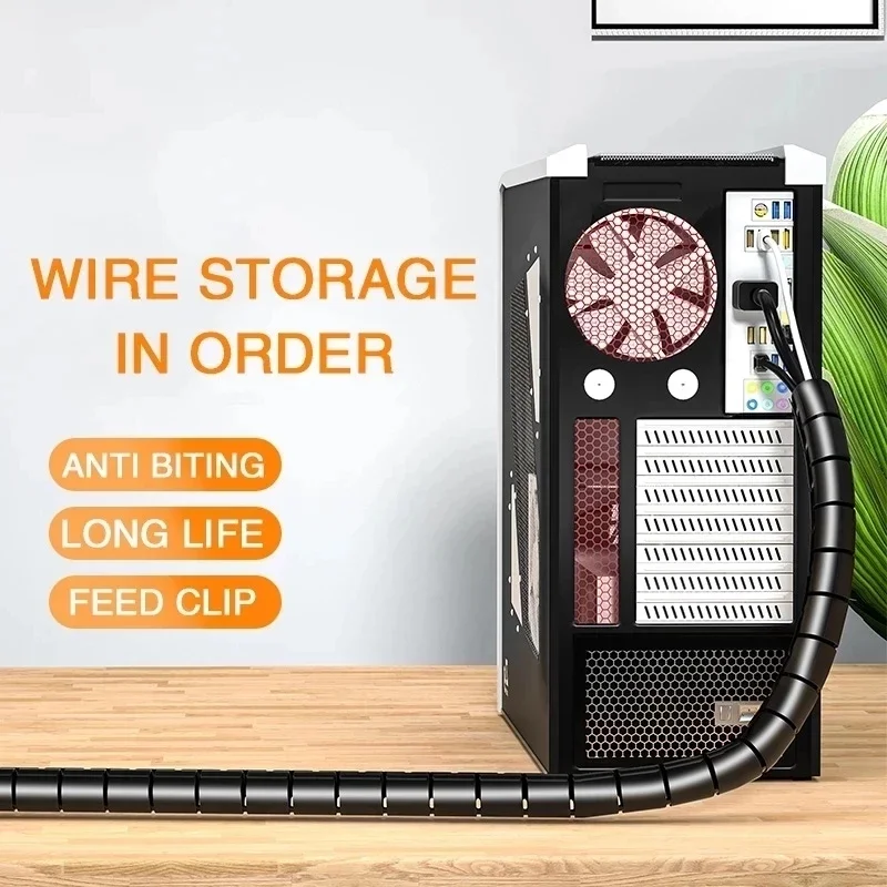 Pelindung kabel hitam, penutup - Cable Lock Flexible ulasan dan harga
