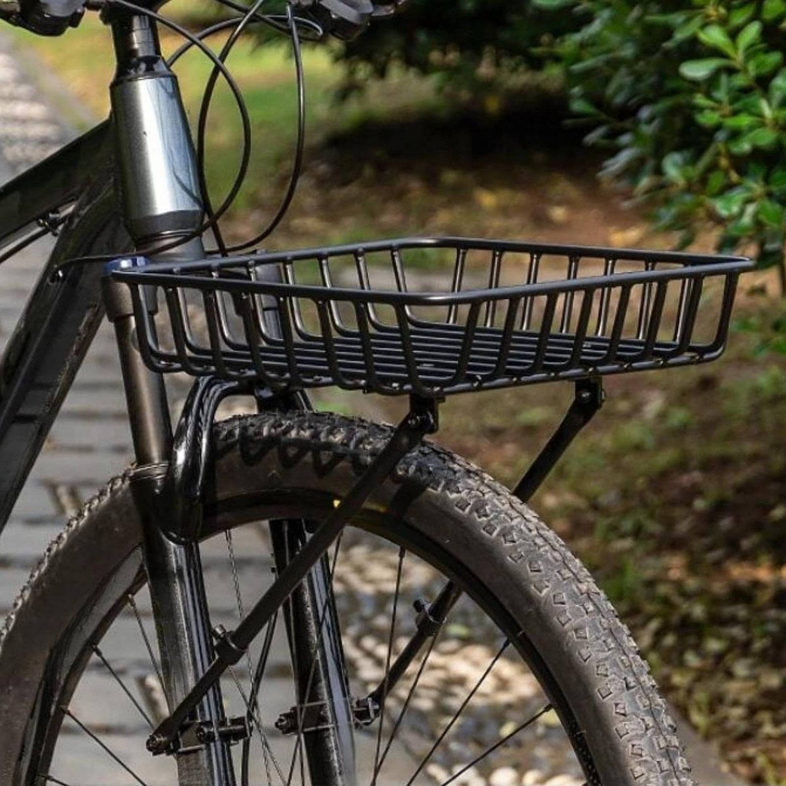 Keranjang Depan Aluminium Ring - Cycling Commuting ulasan dan harga