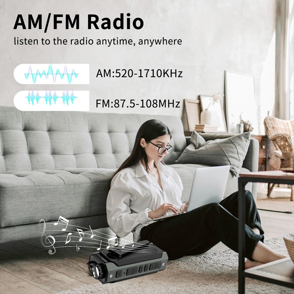 Radio Tenaga Surya Portabel A2 - Usb Charger Dynamo ulasan dan harga