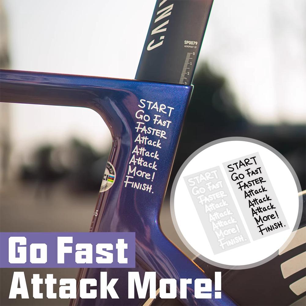 Stiker Kutipan Motivasi Bersep - Cycling Quote ulasan dan harga