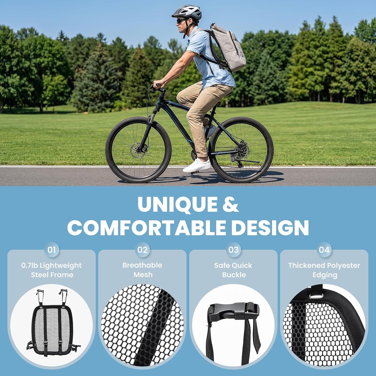 Ransel Ventilasi Ringan dengan - Cycling Commute Backpack ulasan dan harga