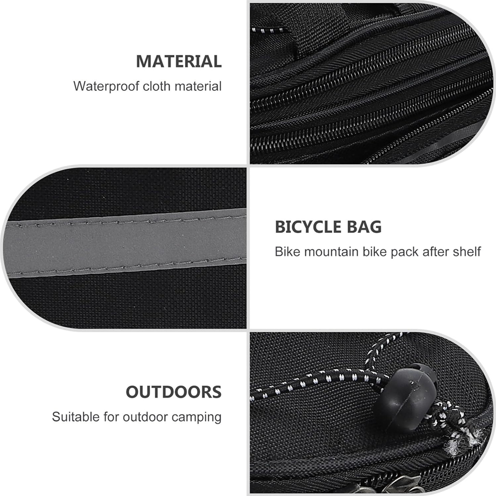 1 Buah Tas Bagasi Sepeda Rak B - Cycling Commute Rain ulasan dan harga
