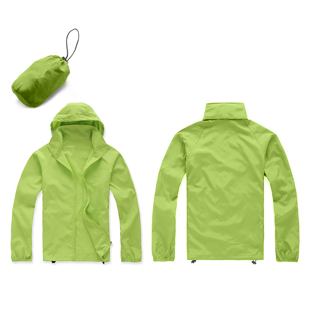 Unisex Tahan Air Kain Tahan An - Cycling Rain Jacket Commute ulasan dan harga