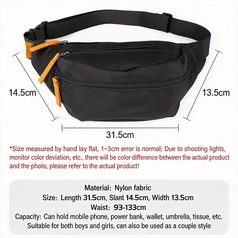 Tas Pinggang Motor Premium, Ta - Waterproof Cycling Commute ulasan dan harga