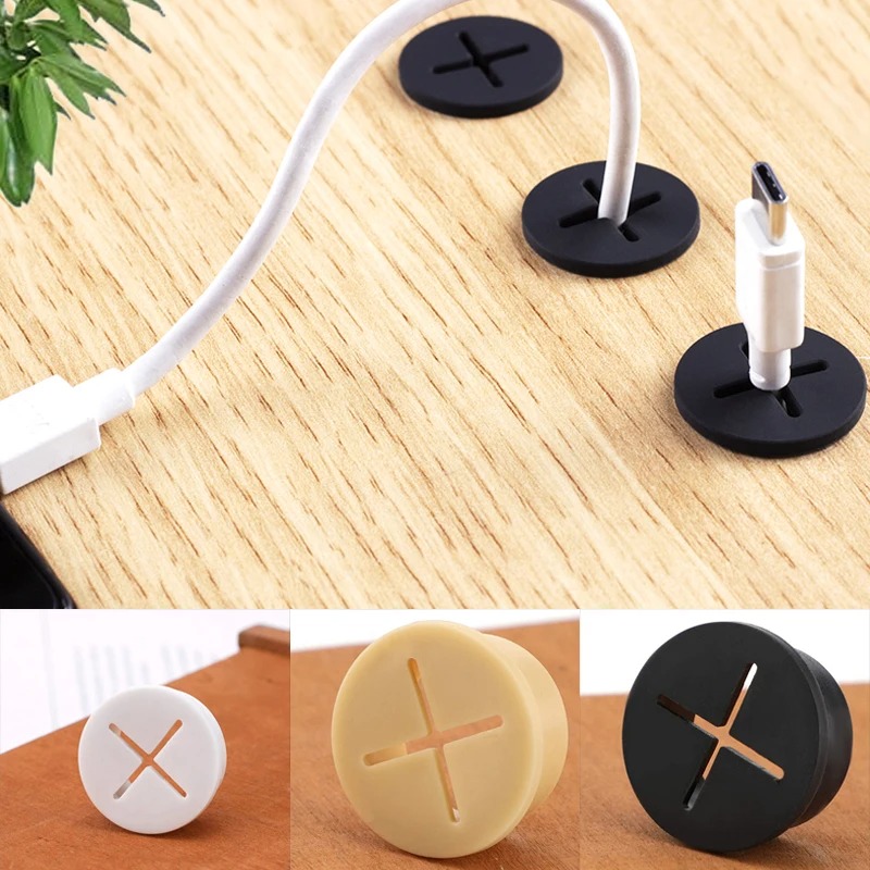 5 Buah Penutup Lubang Kabel Bu - Cable Lock Flexible ulasan dan harga