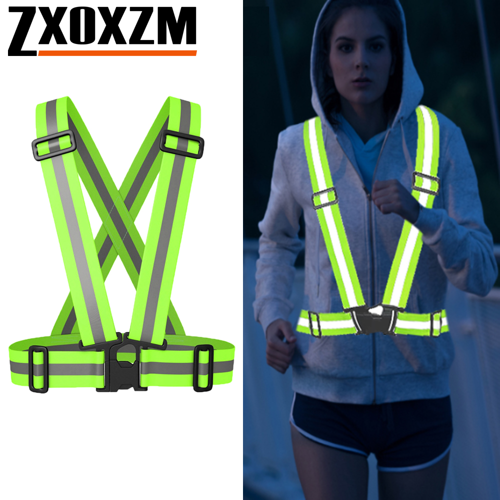 1 Buah Rompi Lari Malam Hari R - Reflective Vest Cycling ulasan dan harga