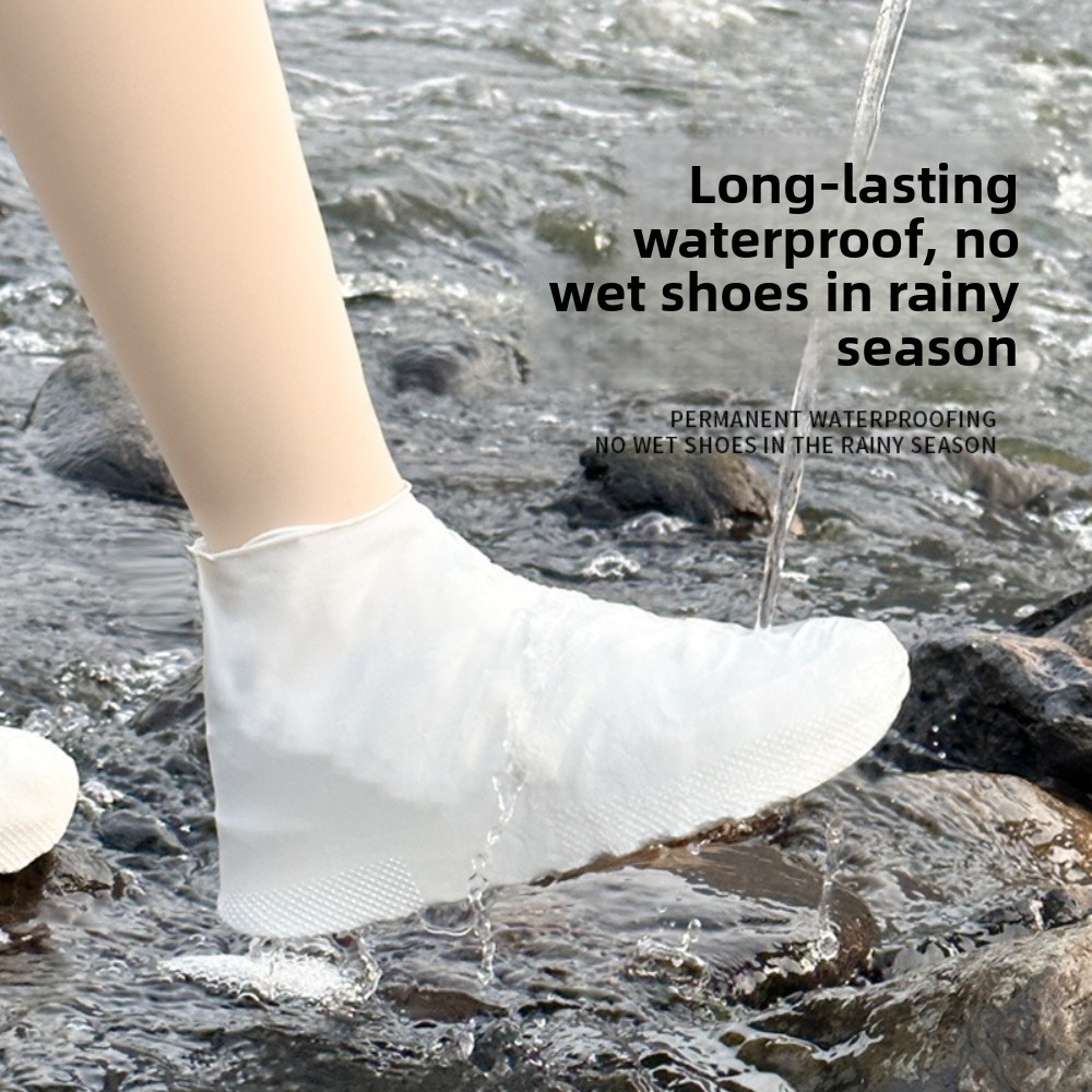 Penutup Sepatu Hujan Silikon T - Waterproof Cycling Commute ulasan dan harga