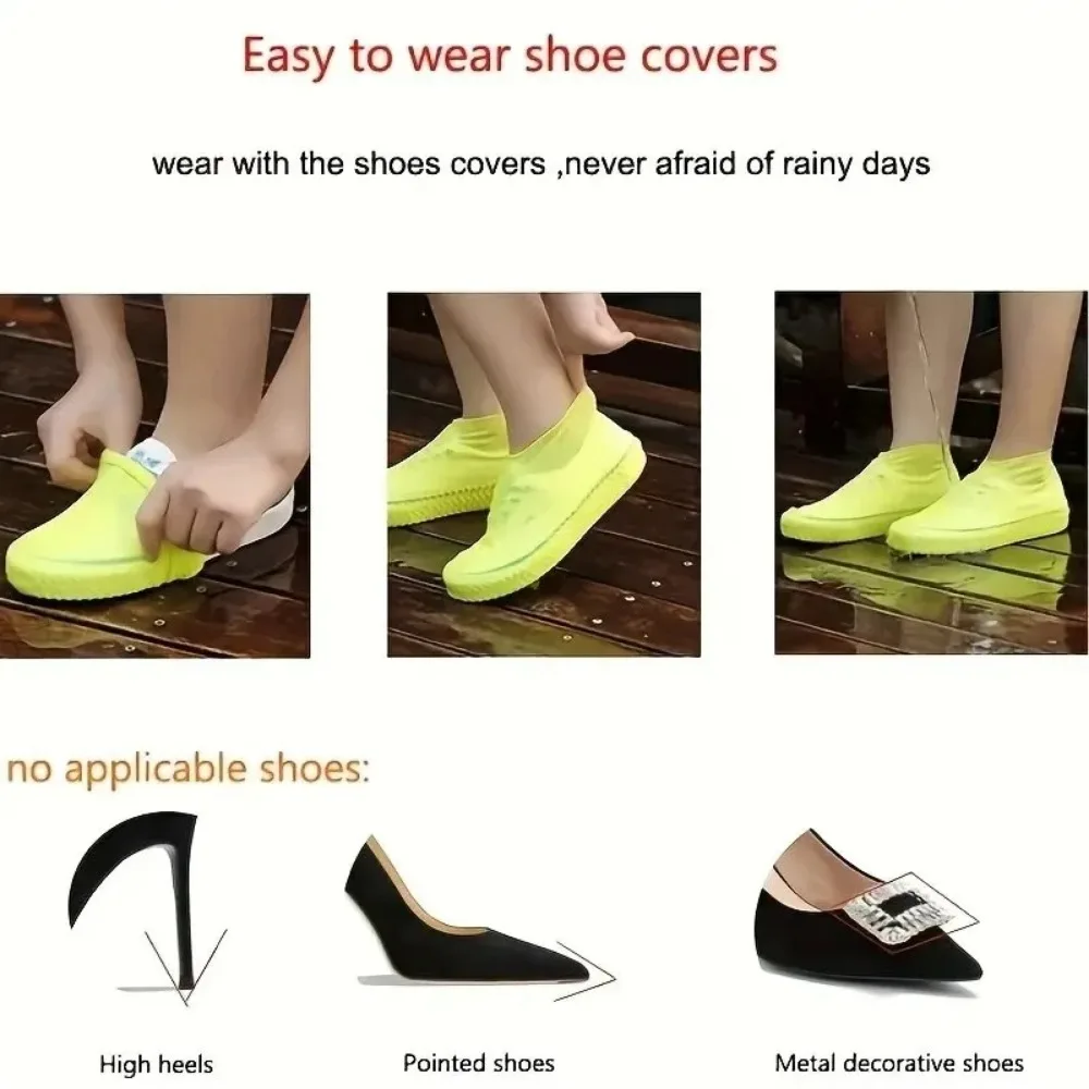 Penutup Sepatu Hujan Silikon T - Waterproof Cycling Commute ulasan dan harga
