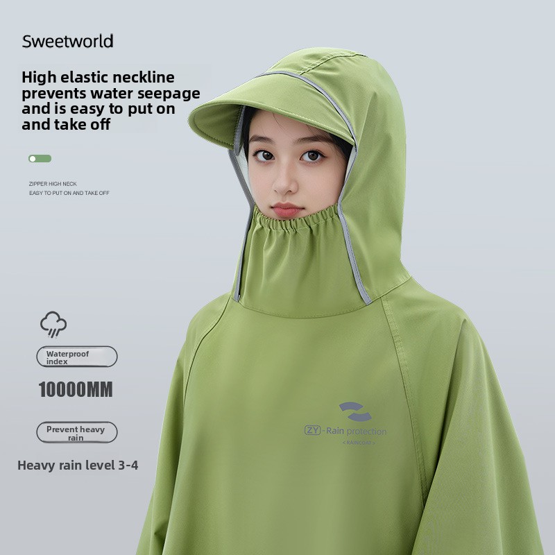 Jas Hujan Oxford Tahan Air Len - Cycling Commute Rain ulasan dan harga