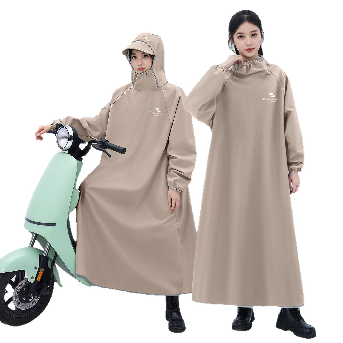 Jas Hujan Oxford Tahan Air Len - Cycling Commute Rain ulasan dan harga