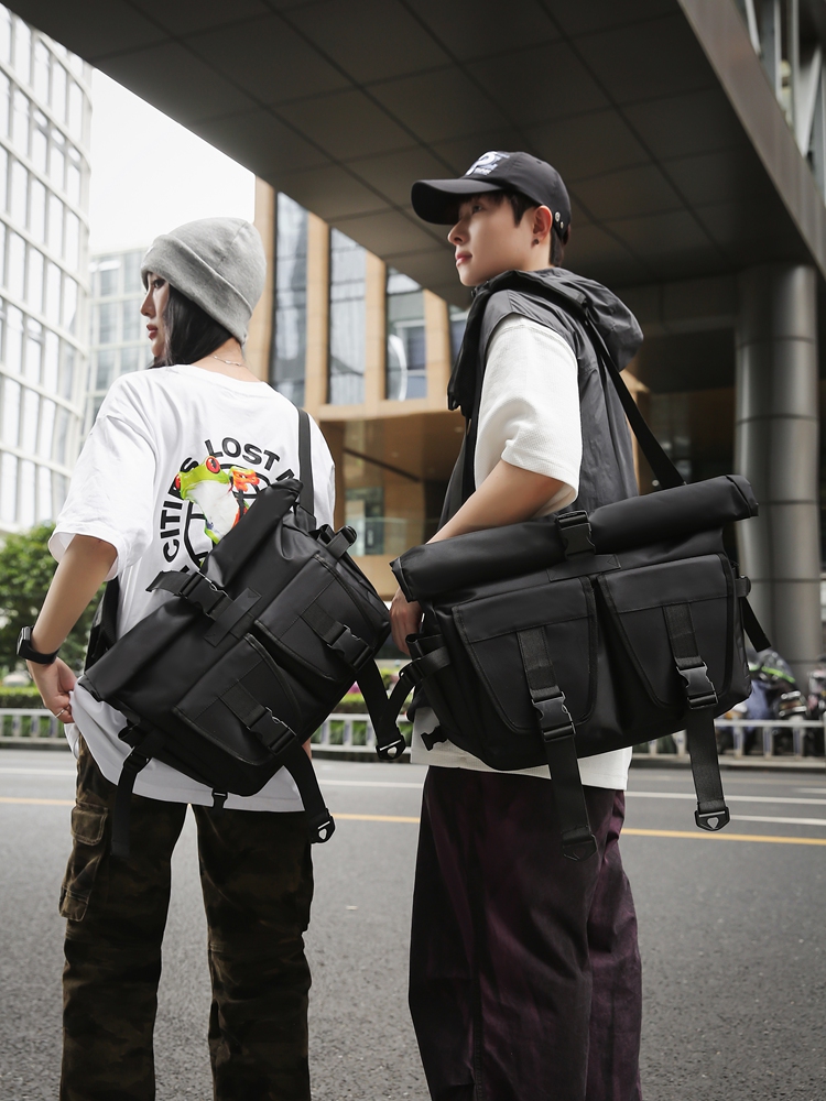 Tas Selempang Pria Kapasitas B - Waterproof Cycling Commute ulasan dan harga