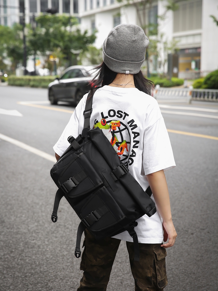 Tas Selempang Pria Kapasitas B - Waterproof Cycling Commute ulasan dan harga