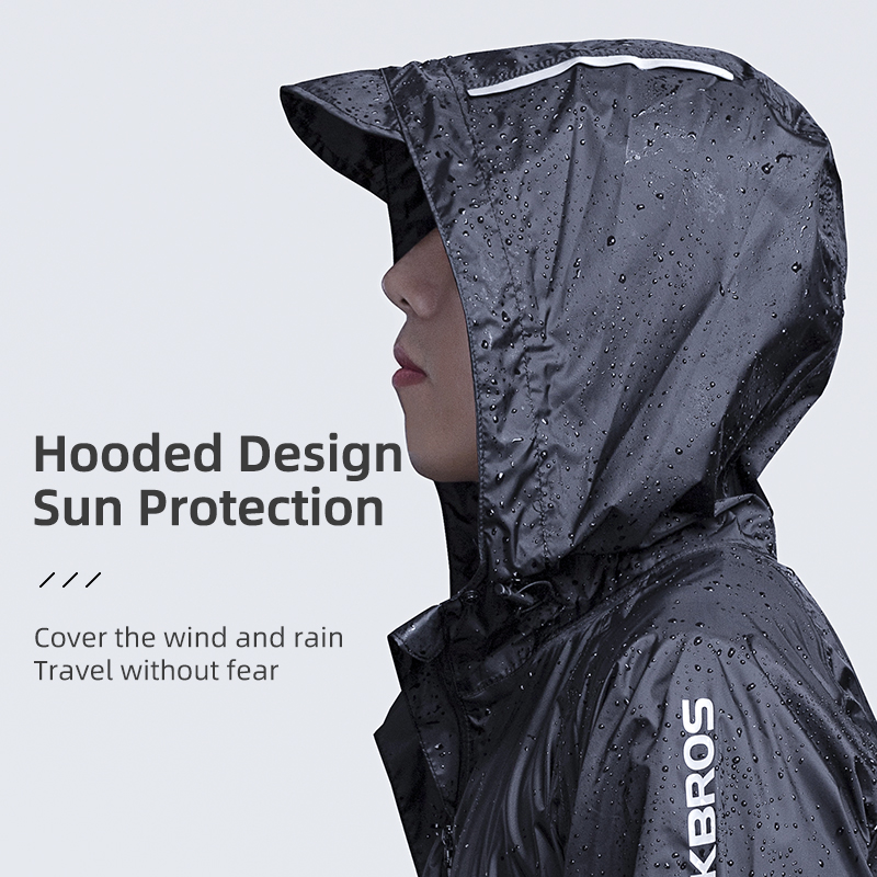 ROCKBROS Mantel Hujan Berseped - Cycling Rain Jacket Commute ulasan dan harga